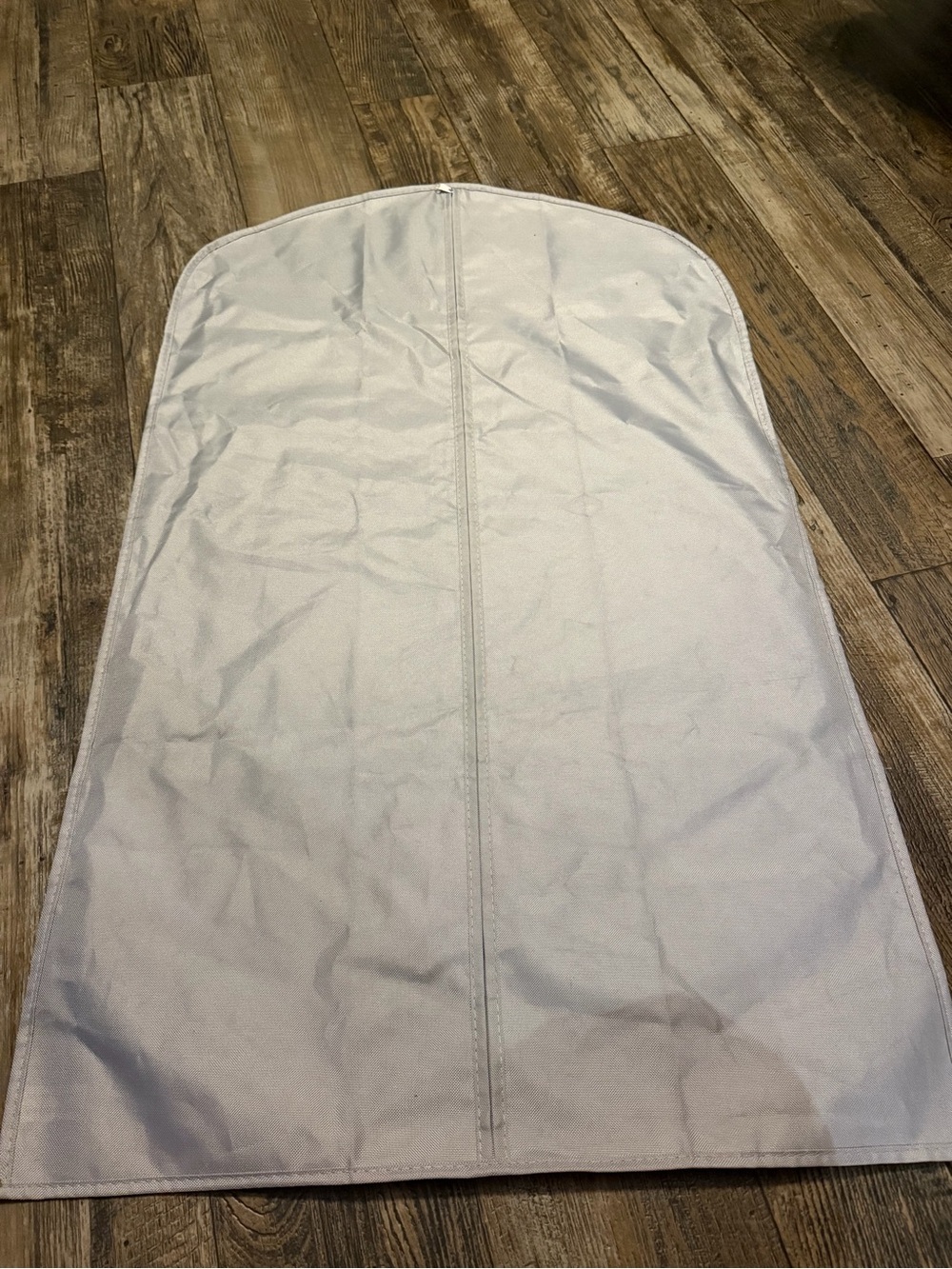 Light Gray Garment Bag - Protective Clothing Storage